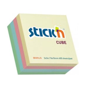 Αυτοκόλλητα Σημειώσεων 76Χ76 400φ Παστέλ Salko 21013