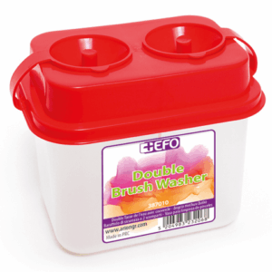 Δοχείο πινέλων +Efo Διπλό 387010