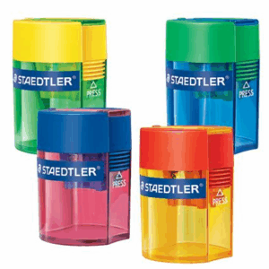 Ξύστρα Staedtler Βαρελάκι Μονό Color 511006