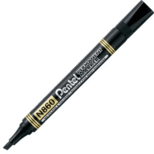 Μαρκαδόρος Pentel N860 Μαύρο