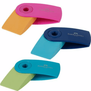 Γόμα Faber Castell Sleeve Mini 2colors 2019 182445