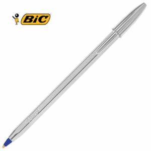 Στυλό Bic Ασημί Μαύρη Μελάνι