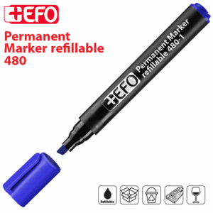 Μαρκαδόρος Κιβωτίων +Efo 480-1 B Μπλε