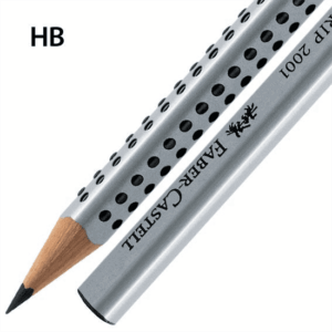Μολύβι Faber Castell Grip Silver HB 117000