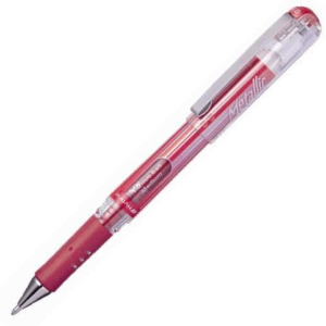 Στυλό Pentel Hygel Metal K230-MBO Κόκκινο
