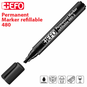 Μαρκαδόρος Κιβωτίων +Efo 480-2 B Μαύρο