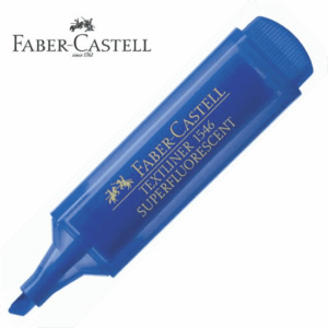 Μαρκαδόρος Υπογράμμισης Faber Castell 1546 Μπλε 154652