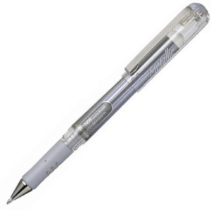 Στυλό Pentel Hygel Metal K230-MZO Ασημί
