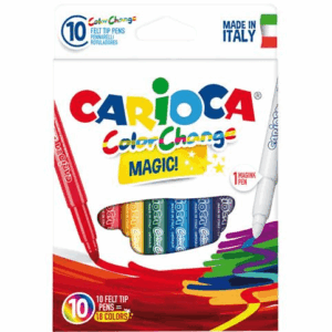 Μαρκαδόροι Carioca Magic Color Change 10τεμ 427371