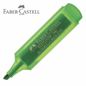 Μαρκαδόρος Υπογράμμισης Faber Castell 1546 Πράσινο 154663