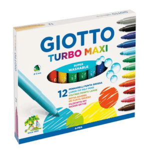Μαρκαδόροι Giotto Maxi 12τεμ 5453007
