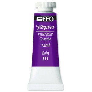 Τέμπερα +Efo 12ml Μωβ 382511