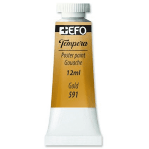 Τέμπερα +Efo 12ml Χρυσό 382591