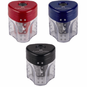 Ξύστρα Faber Castell Grip Auto Μονή BL/B/R 183401