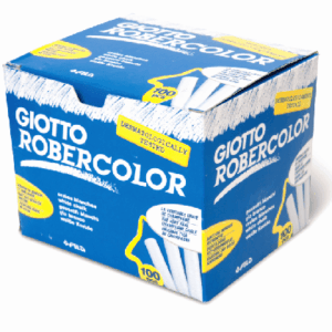 Κιμωλία Giotto 100τεμ Λευκή