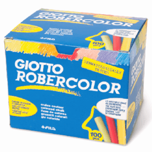 Κιμωλία Giotto 100τεμ Χρωματιστή