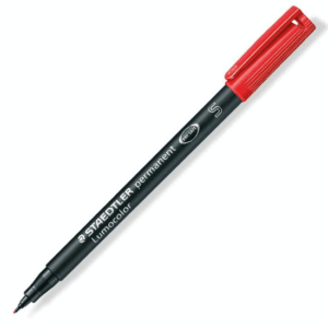 Μαρκαδόρος Διαφανειών Staedtler S 313-2 Κόκκινο