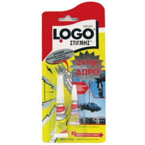 Κόλλα Στιγμής Logo 2+1gr
