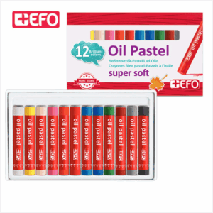 Λαδοπαστέλ +Efo Soft 12 χρώματα Ø10mm 325412