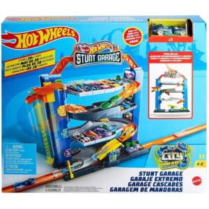Hotwheels City Stunt Γκαράζ Play Set Mattel GNL70