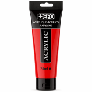 Ακρυλικό +EFO 75ml 406 Red Medium 388406