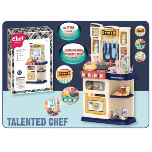 Chef Κουζίνα 78,5cm Φως & Ήχος Μπλε 5802