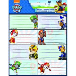 Ετικέτες 2φύλλα 16ετικέτες Paw Patrol 774-00446 Gim