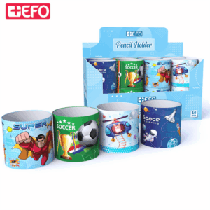Μολυβοθήκη +Efo Μεταλλική Ø10x11cm For Boys 771400