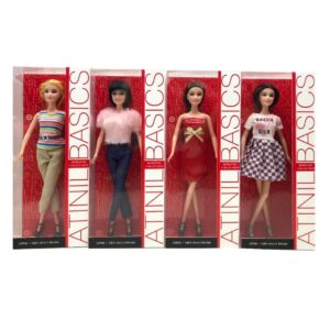 Atinil Κούκλα Μοντέλο 4 σχέδια 50-126-2 1τε