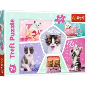Πάζλ 200τεμ Γάτες Trefl 13247