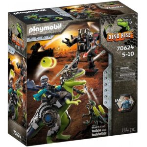 Playmobil Dino Rise T-Rex: Η μάχη των γιγάντων 70624