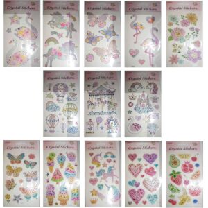 Αυτοκόλλητα Crystal Upkit 13 Σχέδια 1τεμ