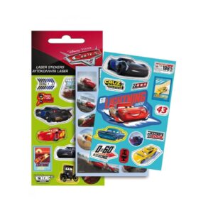 Αυτοκόλλητα Laser Cars 1 Φύλλο 3 Σχέδια Gim 772-16510