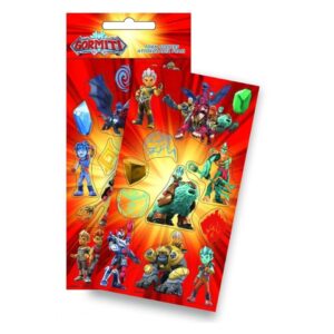 Αυτοκόλλητα Foam Gormiti 1 Φύλλο 2 Σχέδια Gim 774-91038