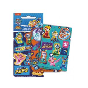 Αυτοκόλλητα Laser Paw Patrol 1 Φύλλο 3 Σχέδια Gim 774-00510