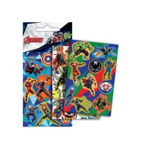 Αυτοκόλλητα Laser Avengers 1 Φύλλο 3 Σχέδια Gim 777-54110