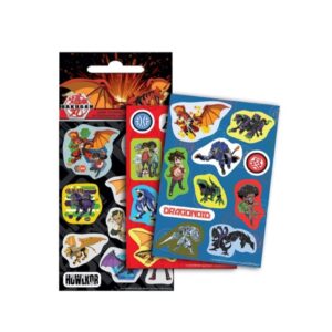 Αυτοκόλλητα Laser Bakugan 1 Φύλλο 3 Σχέδια Gim 775-62110