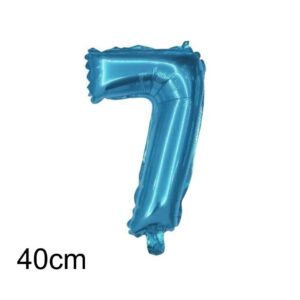 Μπαλόνι Νούμερο Nο7 40cm Γαλάζιο