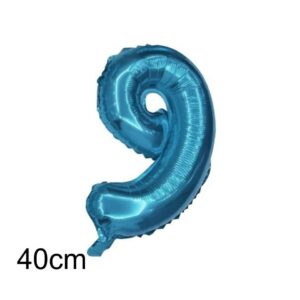 Μπαλόνι Νούμερο Nο9 40cm Γαλάζιο