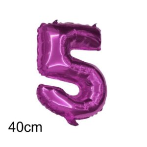 Μπαλόνι Νούμερο Nο5 40cm Φούξ