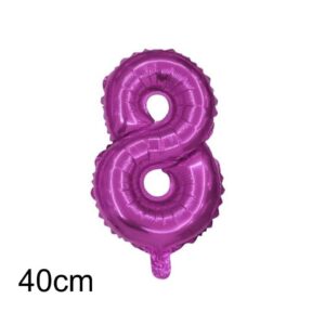 Μπαλόνι Νούμερο Nο8 40cm Φούξ