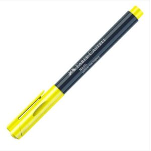 Μαρκαδόρος Faber Castell Neon Yellow Me Happy 160807