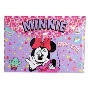 Φάκελος Κουμπί PP Α4 Minnie Gim 340-41580