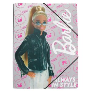 Ντοσιέ Λάστιχο PP Α4 Barbie Gim 349-71515