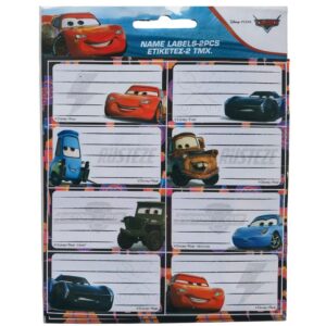 Ετικέτες 2φύλλα 16ετικέτες Cars Gim 772-16946