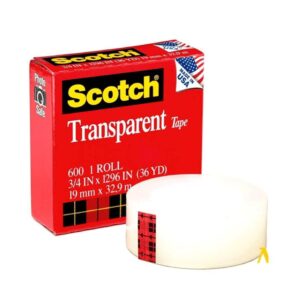 Κολλητική Ταινία Scotch Transparent 19x33 3M 600