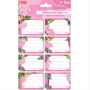 Ετικέτες Αυτοκόλλητες Sticki Flamingo 16τεμ 213127