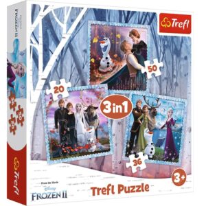 Πάζλ 3 σε 1 Frozen 2 Trefl 34853