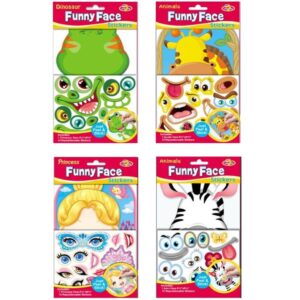 Αυτοκόλλητα Funny Face 15x25cm Kandalepas PBA3603V
