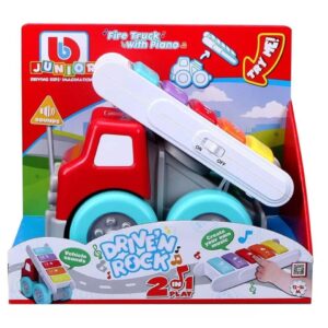 Bburago 2 σε 1 Πυροσβεστικό με Πιάνο Drive'n Rock Burago 16/89033
